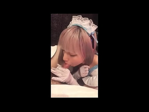 ❤️ Idolo giapponese [mayuka], costume da cameriera francese, parte 1, pompino e sega con lozione ️ Pornoal it.watchhentai.ru ❌️❤